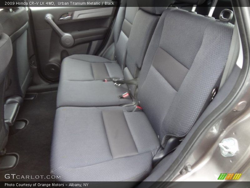 Rear Seat of 2009 CR-V LX 4WD