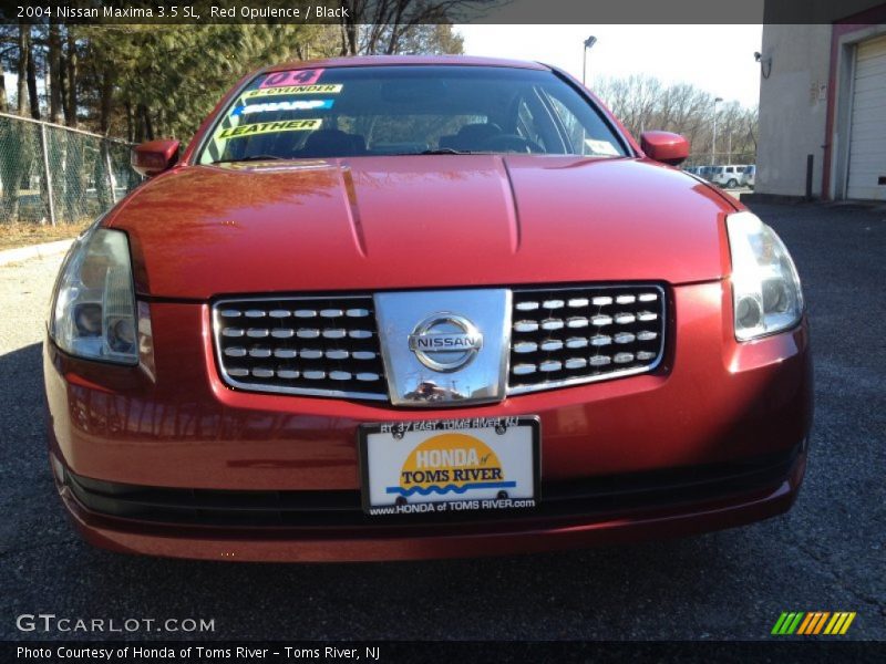 Red Opulence / Black 2004 Nissan Maxima 3.5 SL