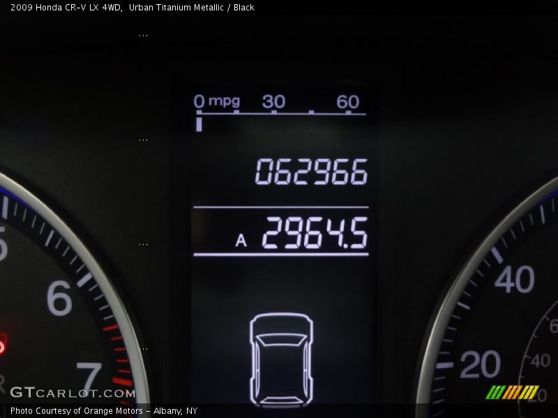 Urban Titanium Metallic / Black 2009 Honda CR-V LX 4WD