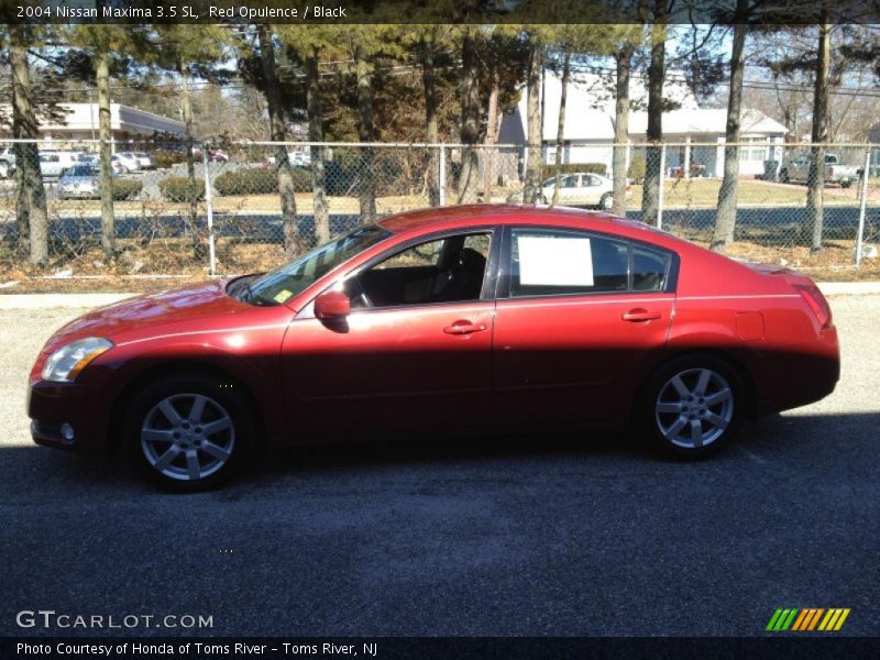 Red Opulence / Black 2004 Nissan Maxima 3.5 SL