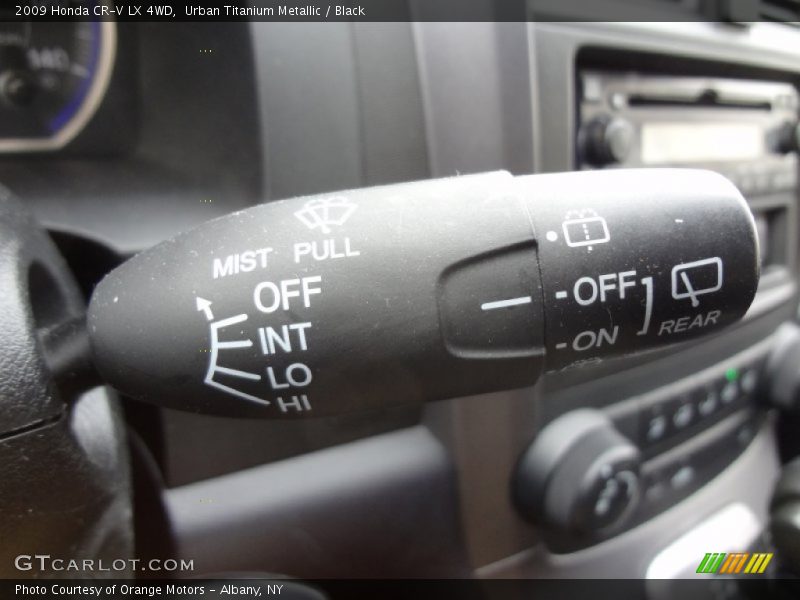 Urban Titanium Metallic / Black 2009 Honda CR-V LX 4WD