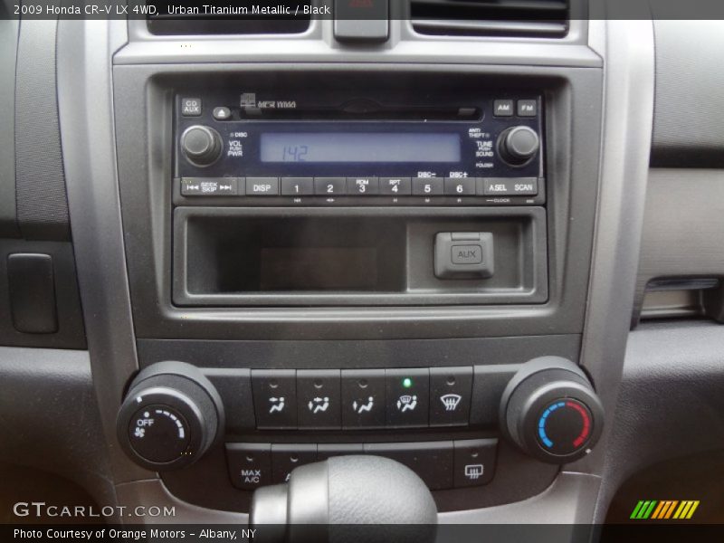Urban Titanium Metallic / Black 2009 Honda CR-V LX 4WD