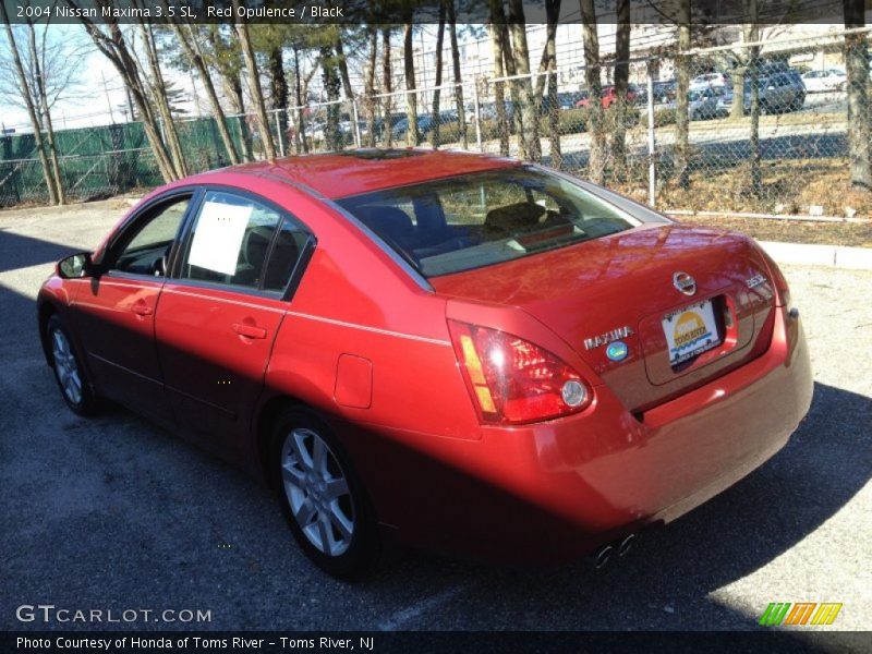 Red Opulence / Black 2004 Nissan Maxima 3.5 SL