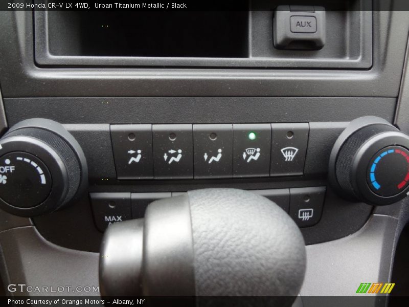 Urban Titanium Metallic / Black 2009 Honda CR-V LX 4WD