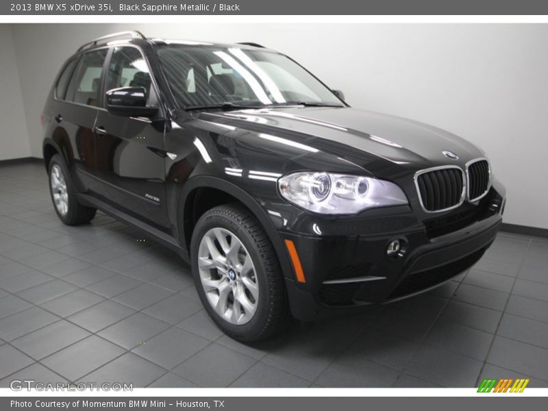 Black Sapphire Metallic / Black 2013 BMW X5 xDrive 35i
