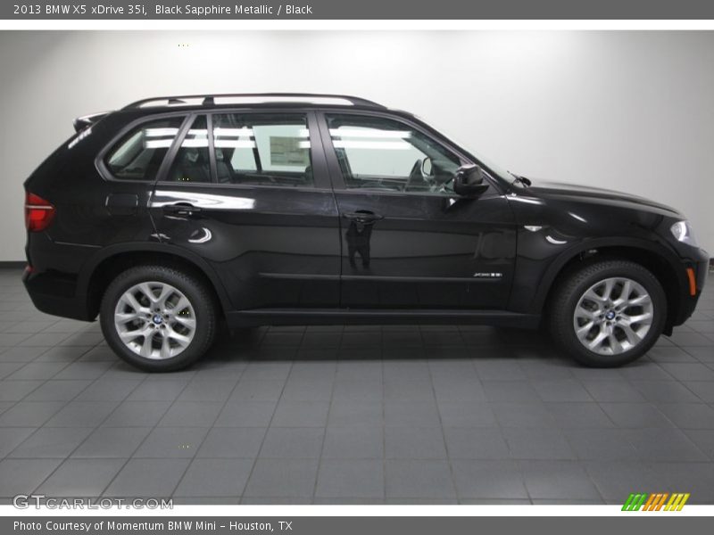 Black Sapphire Metallic / Black 2013 BMW X5 xDrive 35i