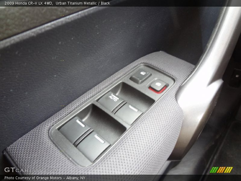Urban Titanium Metallic / Black 2009 Honda CR-V LX 4WD