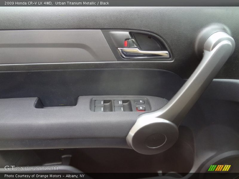 Urban Titanium Metallic / Black 2009 Honda CR-V LX 4WD