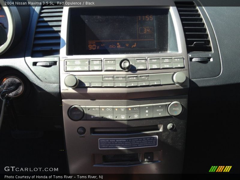 Red Opulence / Black 2004 Nissan Maxima 3.5 SL