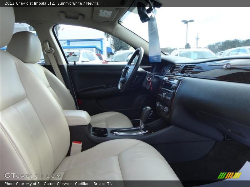 Summit White / Neutral 2012 Chevrolet Impala LTZ