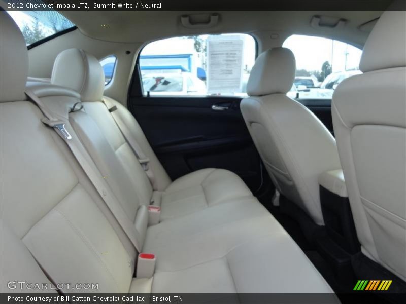 Summit White / Neutral 2012 Chevrolet Impala LTZ