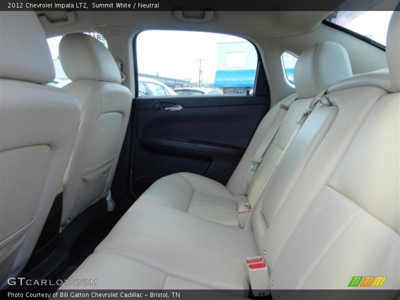 Summit White / Neutral 2012 Chevrolet Impala LTZ