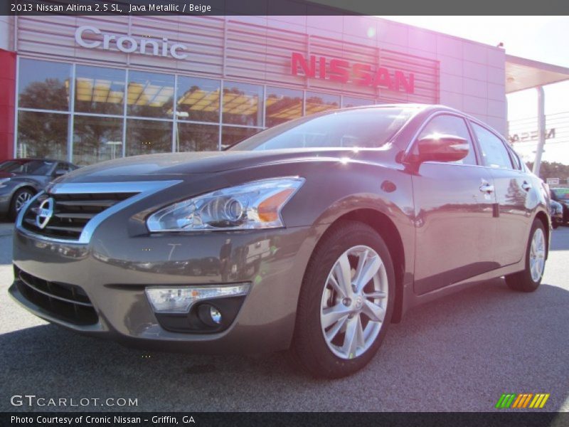 Java Metallic / Beige 2013 Nissan Altima 2.5 SL