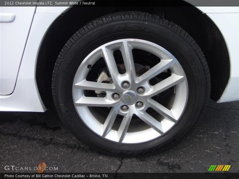 Summit White / Neutral 2012 Chevrolet Impala LTZ