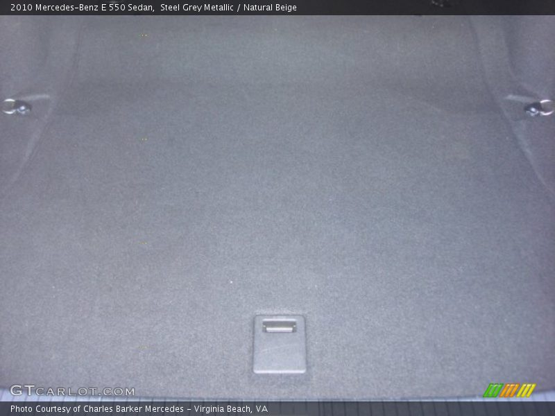 Steel Grey Metallic / Natural Beige 2010 Mercedes-Benz E 550 Sedan