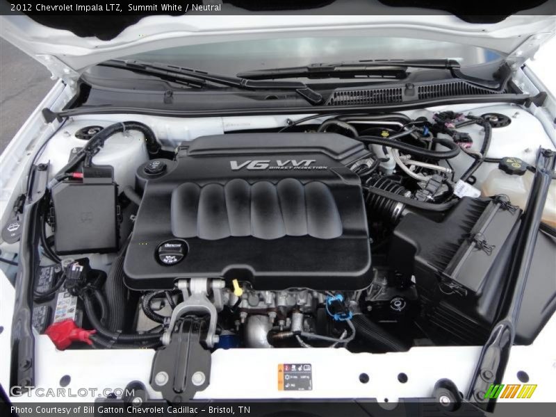 Summit White / Neutral 2012 Chevrolet Impala LTZ