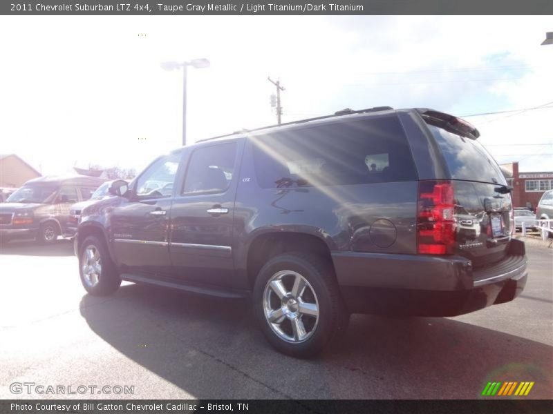 Taupe Gray Metallic / Light Titanium/Dark Titanium 2011 Chevrolet Suburban LTZ 4x4
