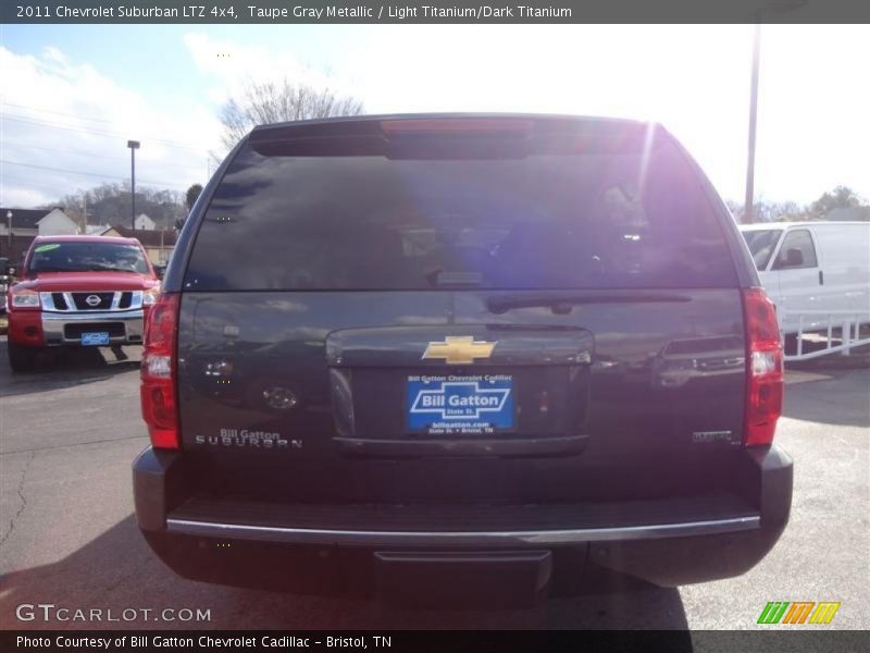 Taupe Gray Metallic / Light Titanium/Dark Titanium 2011 Chevrolet Suburban LTZ 4x4