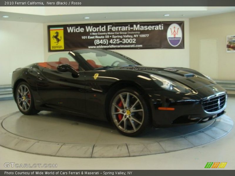 Nero (Black) / Rosso 2010 Ferrari California