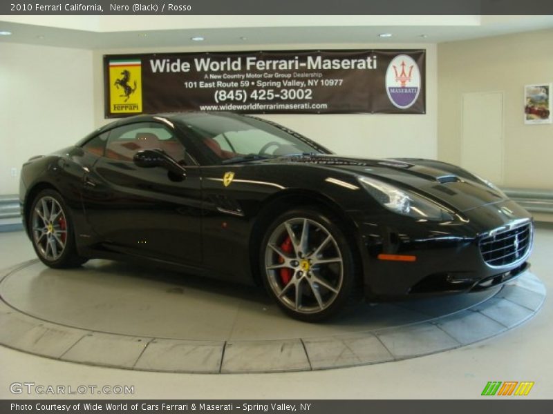 Nero (Black) / Rosso 2010 Ferrari California