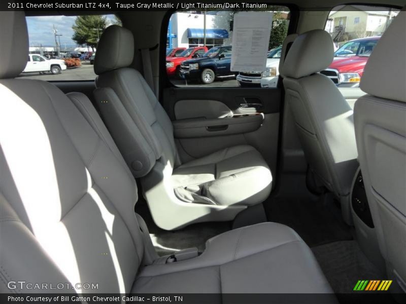 Taupe Gray Metallic / Light Titanium/Dark Titanium 2011 Chevrolet Suburban LTZ 4x4