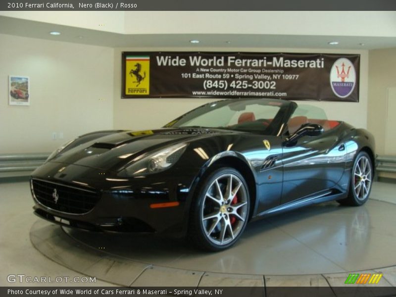 Nero (Black) / Rosso 2010 Ferrari California