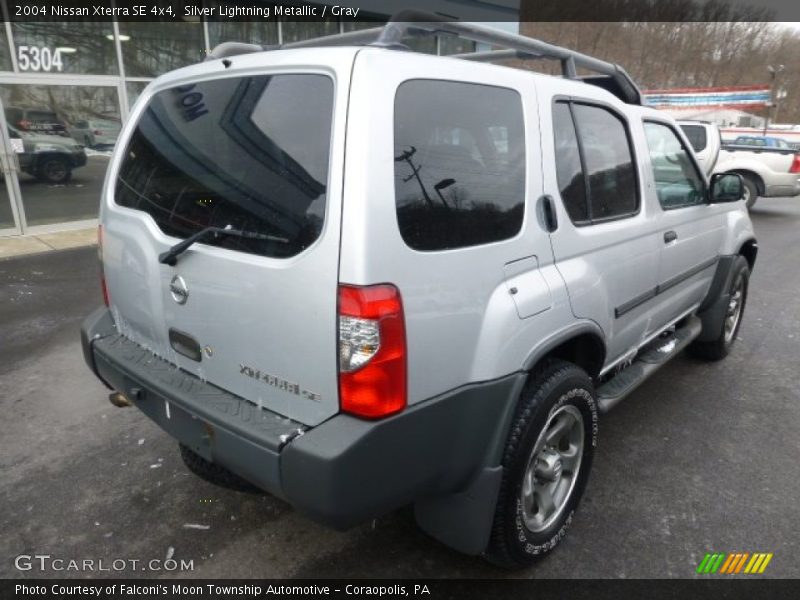 Silver Lightning Metallic / Gray 2004 Nissan Xterra SE 4x4