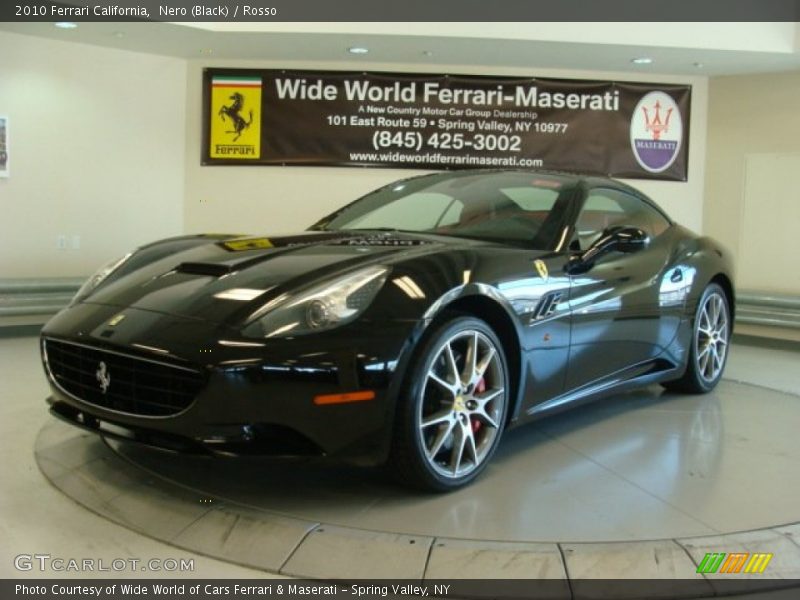 Nero (Black) / Rosso 2010 Ferrari California