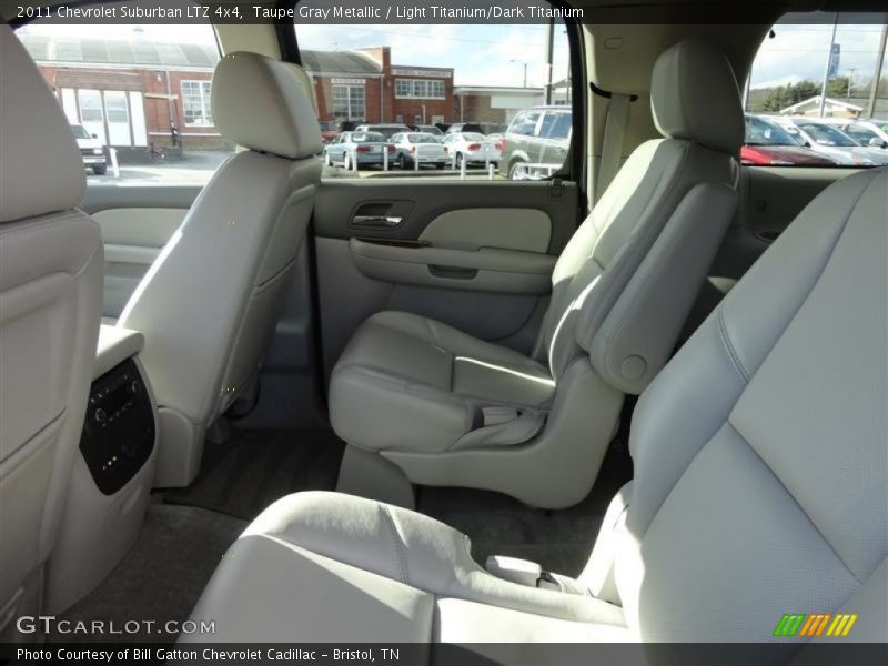 Taupe Gray Metallic / Light Titanium/Dark Titanium 2011 Chevrolet Suburban LTZ 4x4