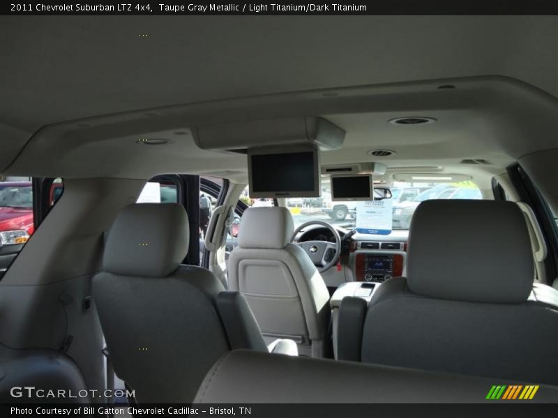 Taupe Gray Metallic / Light Titanium/Dark Titanium 2011 Chevrolet Suburban LTZ 4x4