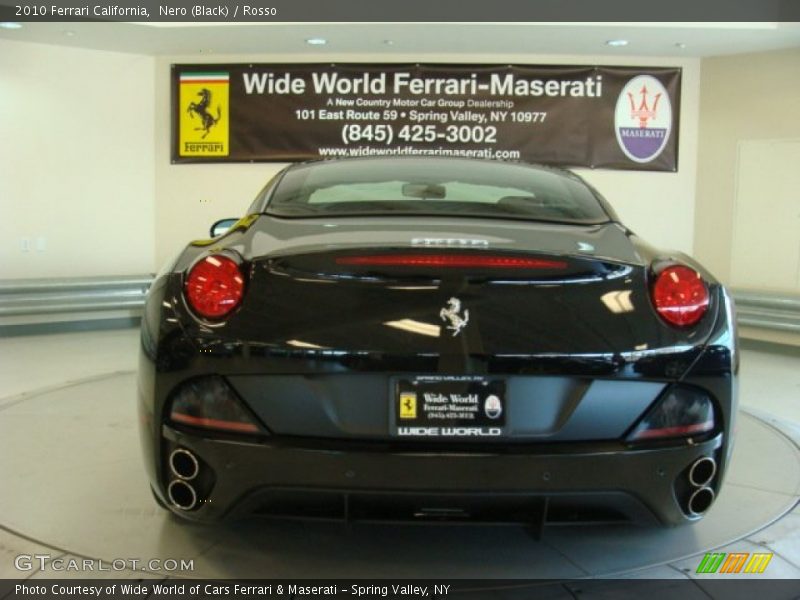 Nero (Black) / Rosso 2010 Ferrari California