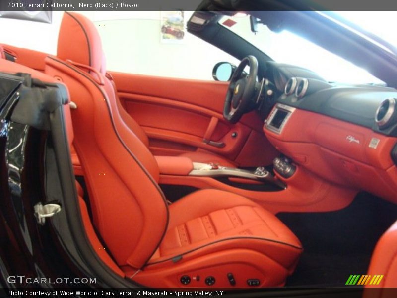 Front Seat of 2010 California 