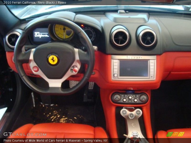 Dashboard of 2010 California 