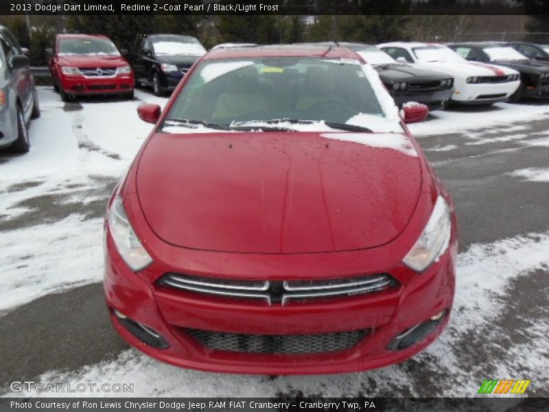 Redline 2-Coat Pearl / Black/Light Frost 2013 Dodge Dart Limited