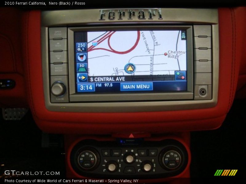 Navigation of 2010 California 