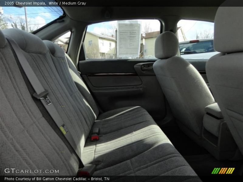 White / Medium Gray 2005 Chevrolet Impala