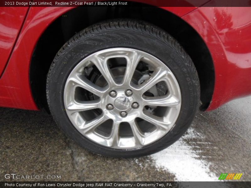 Redline 2-Coat Pearl / Black/Light Frost 2013 Dodge Dart Limited