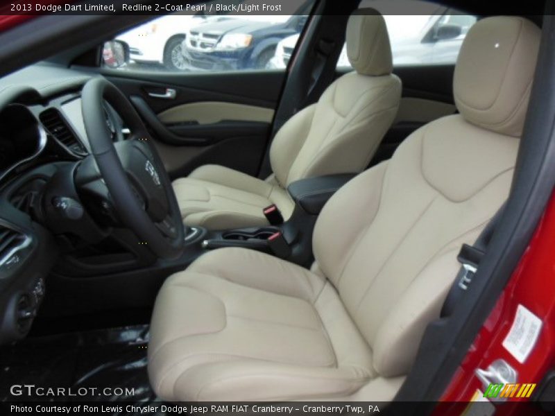 Redline 2-Coat Pearl / Black/Light Frost 2013 Dodge Dart Limited