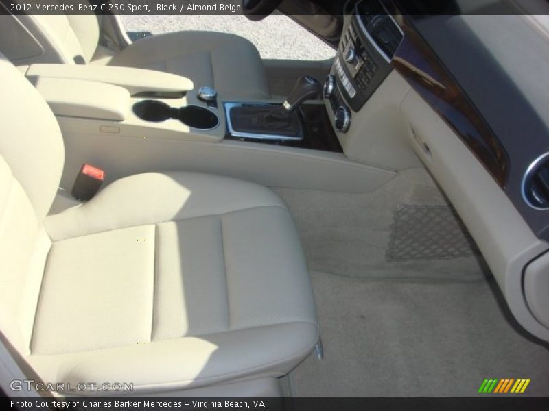 Black / Almond Beige 2012 Mercedes-Benz C 250 Sport