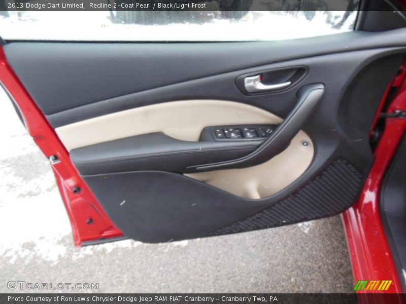 Redline 2-Coat Pearl / Black/Light Frost 2013 Dodge Dart Limited