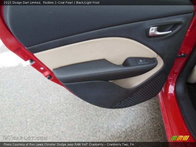 Redline 2-Coat Pearl / Black/Light Frost 2013 Dodge Dart Limited