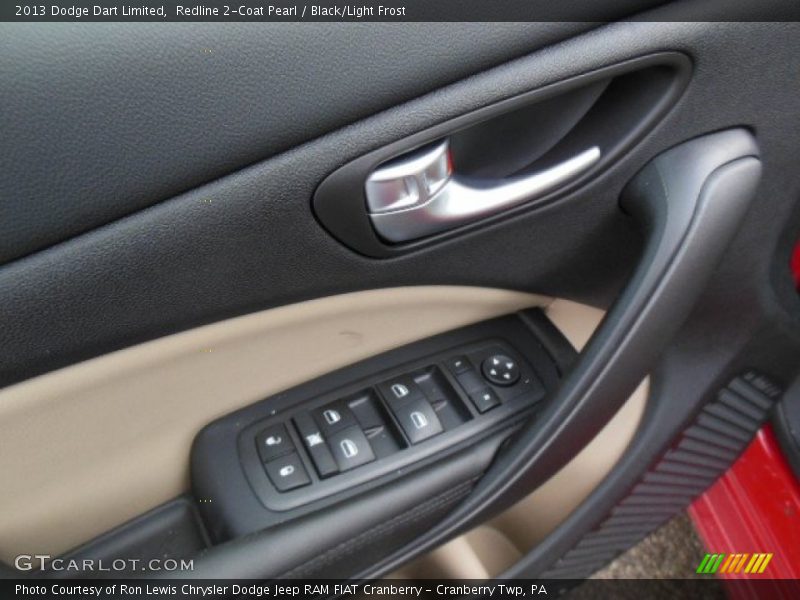 Redline 2-Coat Pearl / Black/Light Frost 2013 Dodge Dart Limited