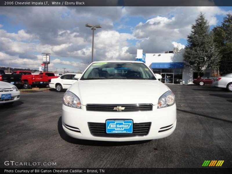 White / Ebony Black 2006 Chevrolet Impala LT
