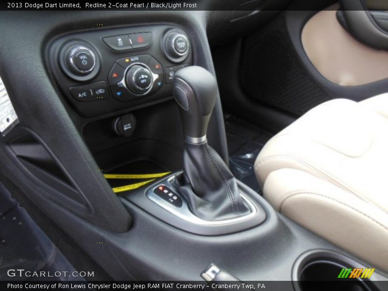 Redline 2-Coat Pearl / Black/Light Frost 2013 Dodge Dart Limited