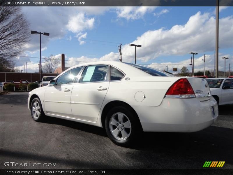 White / Ebony Black 2006 Chevrolet Impala LT