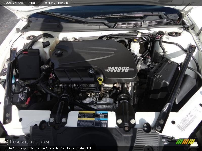 White / Ebony Black 2006 Chevrolet Impala LT