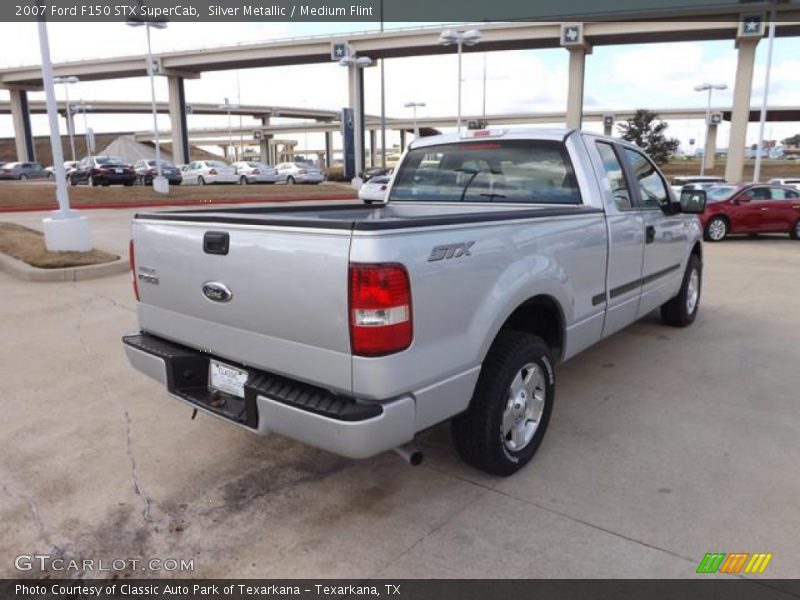 Silver Metallic / Medium Flint 2007 Ford F150 STX SuperCab