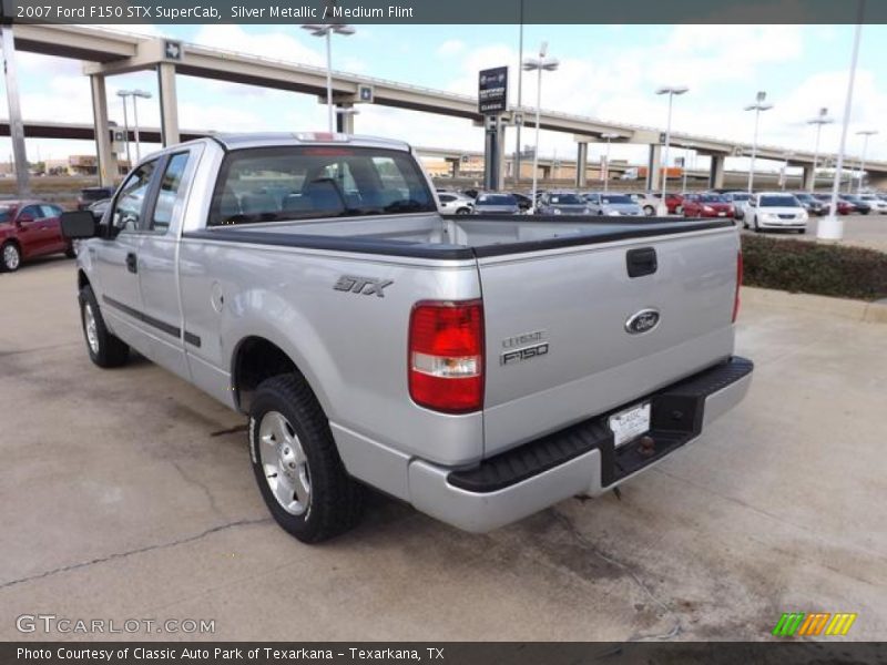 Silver Metallic / Medium Flint 2007 Ford F150 STX SuperCab