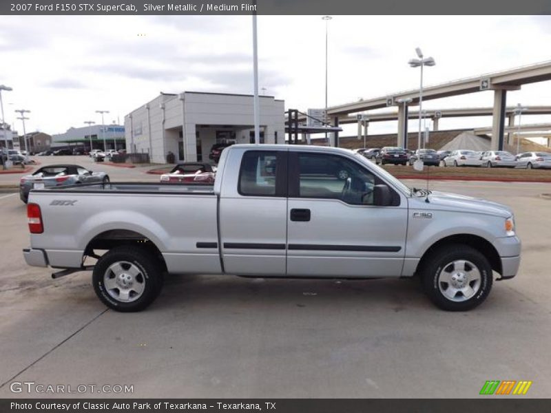 Silver Metallic / Medium Flint 2007 Ford F150 STX SuperCab