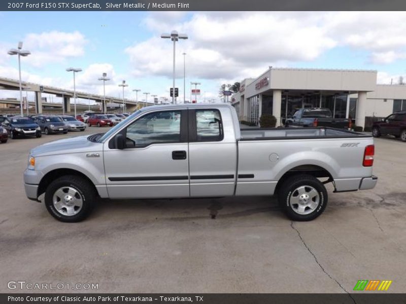 Silver Metallic / Medium Flint 2007 Ford F150 STX SuperCab